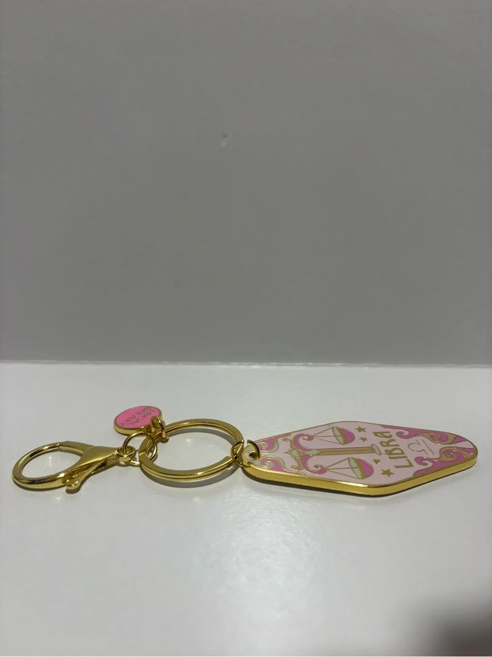 Libra Zodiac Keychain Bag Charm